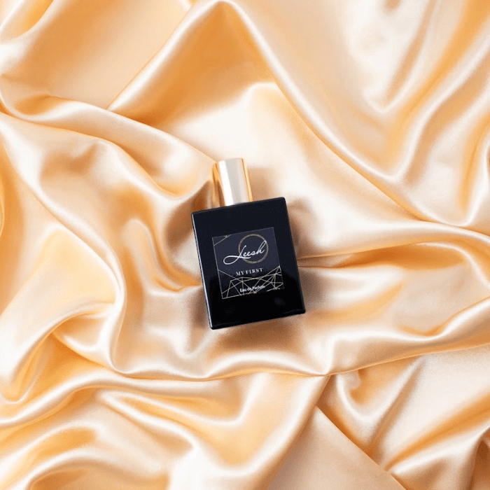 His First luxury perfume featuring notes of cedarwood, patchouli, amber, musk, and bergamot — a premium fragrance for confident, memorable first moments.